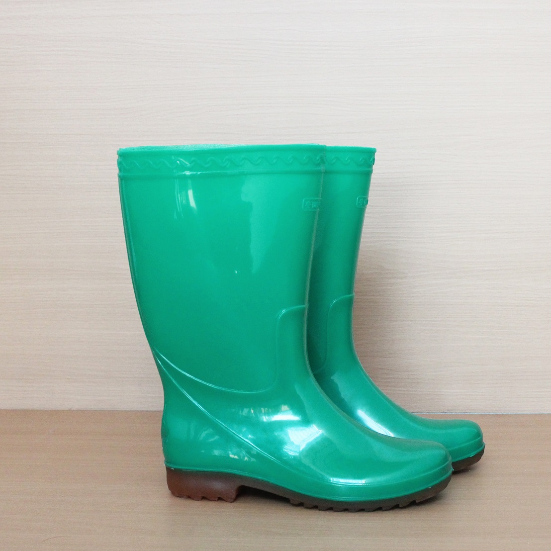 登富606雨鞋绿色
